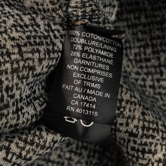 Marie Saint Pierre Grey Tweed Scuba Open-Front Coat - Picture 8 of 9